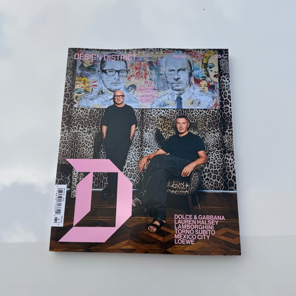 Design District Magazine Issue 25 Dolce & Gabbana Loewe Rolex Zendaya‎ Excellent